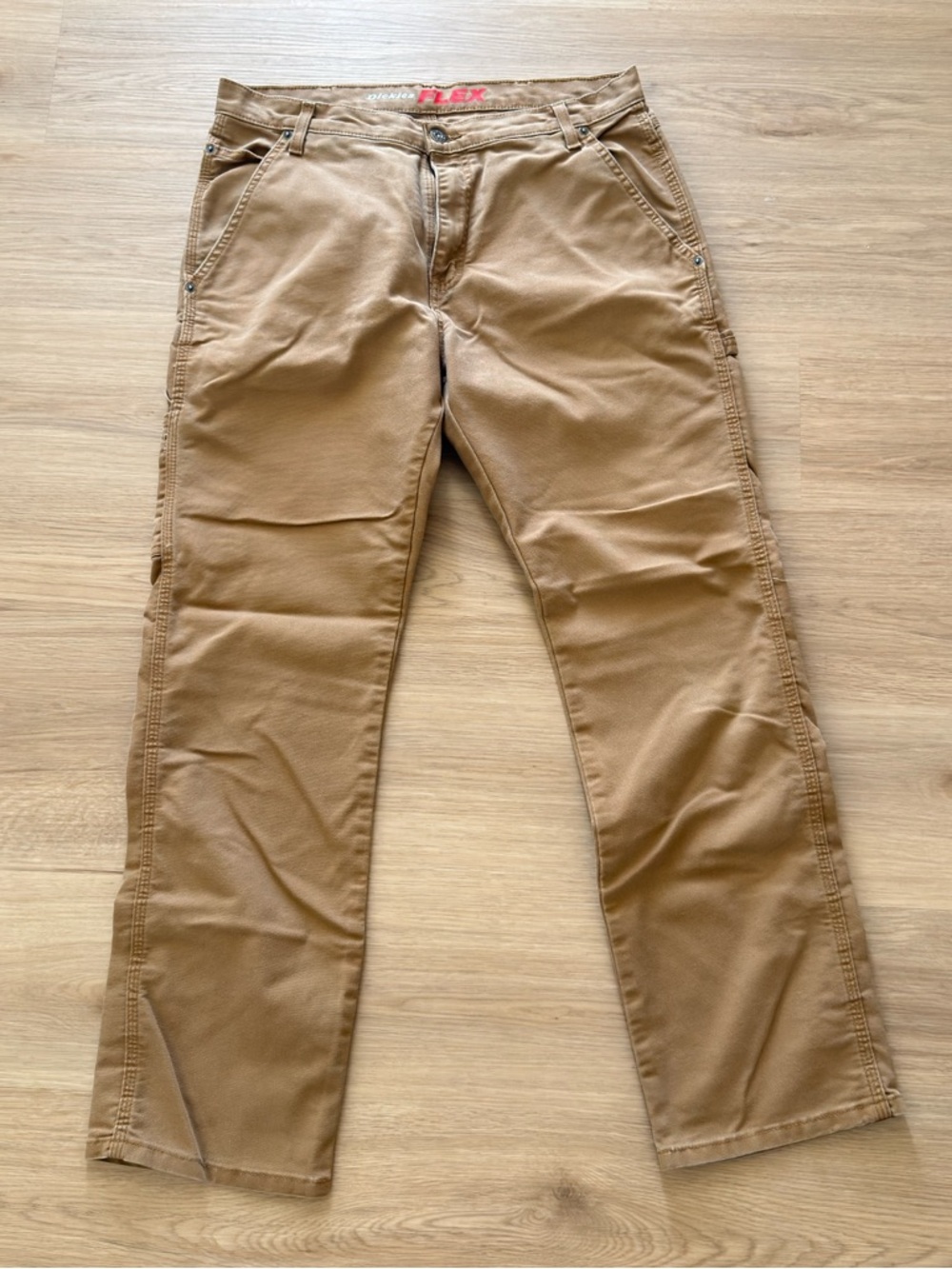 Dickies Flex Men's Brown Work Pants regular 34 x 32